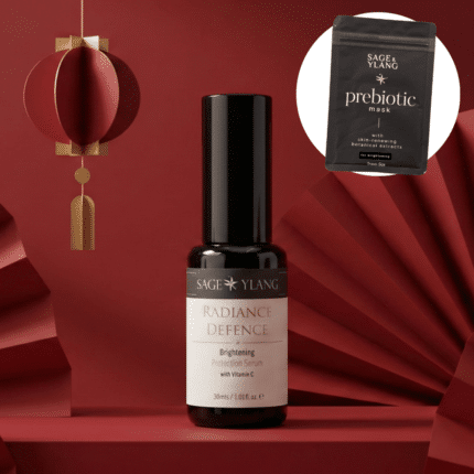 Purchase any full size bottle (Radiance Defence or Luxury) Receive a FREE Prebiotic Mask (Brightening) (Worth $15) (5)