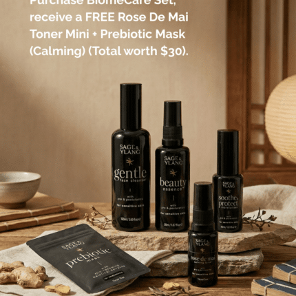 Purchase any full size bottle (Radiance Defence or Luxury) Receive a FREE Prebiotic Mask (Brightening) (Worth $15) (6)